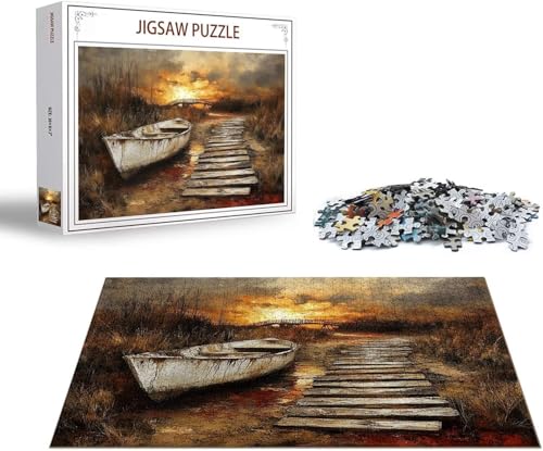 Puzzle Boot Puzzle 2000 Teile Retro Holzpuzzle Erwachsene, Premium Quality Klassische Wooden Lernspiel, DIY Klassische Spaß Jigsaw Erwachsene, Challenging Game Jigsaws für Wohnkultur Geschenk x-1382 Puzzle Boot Puzzle 2000 Teile Retro Holzpuzzle Erwachsene, Premium Quality Klassische Wooden Lernspiel, DIY Klassische Spaß Jigsaw Erwachsene, Challenging Game Jigsaws für Wohnkultur Geschenk x-1382 von Gmeignl