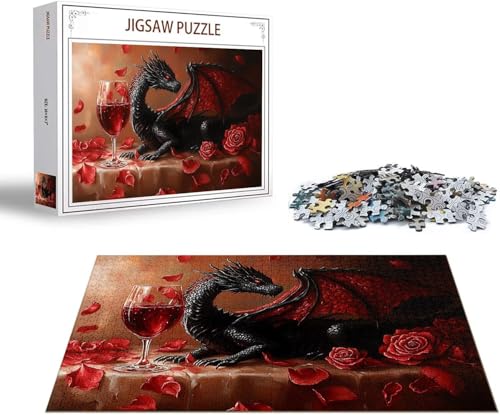 Puzzle Drachen Puzzle 6000 Teile Blume Holzpuzzle Erwachsene, Premium Quality Klassische Wooden Lernspiel, Klassische Spaß Jigsaw Erwachsene, Challenging Game Jigsaws für Wohnkultur Geschenk x-1586 Puzzle Drachen Puzzle 6000 Teile Blume Holzpuzzle Erwachsene, Premium Quality Klassische Wooden Lernspiel, Klassische Spaß Jigsaw Erwachsene, Challenging Game Jigsaws für Wohnkultur Geschenk x-1586 von Gmeignl
