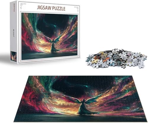 Puzzle Engel Puzzle 1000 Teile Traum Holzpuzzle Erwachsene, Premium Quality Klassische Wooden Lernspiel, DIY Klassische Spaß Jigsaw Erwachsene, Challenging Game Jigsaws für Wohnkultur Geschenk x-1434 Puzzle Engel Puzzle 1000 Teile Traum Holzpuzzle Erwachsene, Premium Quality Klassische Wooden Lernspiel, DIY Klassische Spaß Jigsaw Erwachsene, Challenging Game Jigsaws für Wohnkultur Geschenk x-1434 von Gmeignl