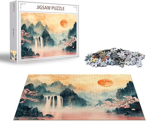 Puzzle Fallen Puzzle 4000 Teile Baum Holzpuzzle Erwachsene, Premium Quality Klassische Wooden Lernspiel, DIY Klassische Spaß Jigsaw Erwachsene, Challenging Game Jigsaws für Wohnkultur Geschenk x-657 von Gmeignl