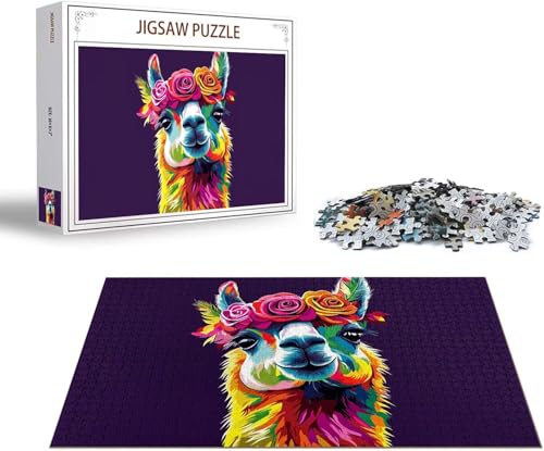 Puzzle Farbe Puzzle 1000 Teile Tier Holzpuzzle Erwachsene, Premium Quality Klassische Wooden Lernspiel, DIY Klassische Spaß Jigsaw Erwachsene, Challenging Game Jigsaws für Wohnkultur Geschenk x-1444 Puzzle Farbe Puzzle 1000 Teile Tier Holzpuzzle Erwachsene, Premium Quality Klassische Wooden Lernspiel, DIY Klassische Spaß Jigsaw Erwachsene, Challenging Game Jigsaws für Wohnkultur Geschenk x-1444 von Gmeignl