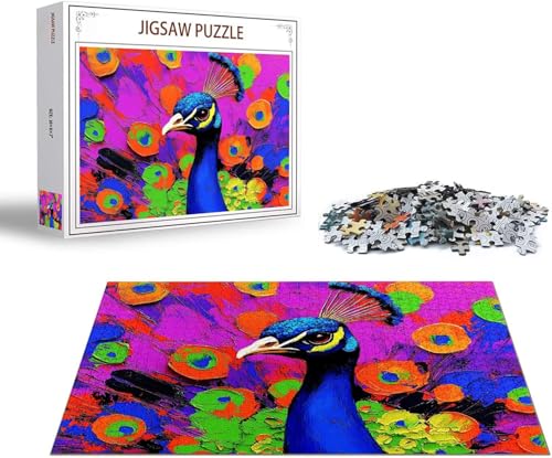 Puzzle Farbe Puzzle 2000 Teile Tier Holzpuzzle Erwachsene, Premium Quality Klassische Wooden Lernspiel, DIY Klassische Spaß Jigsaw Erwachsene, Challenging Game Jigsaws für Wohnkultur Geschenk x-1149 von Gmeignl