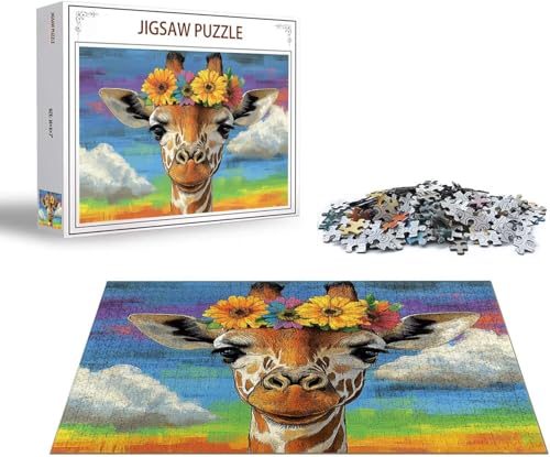Puzzle Farbe Puzzle 6000 Teile Fuchs Holzpuzzle Erwachsene, Premium Quality Klassische Wooden Lernspiel, DIY Klassische Spaß Jigsaw Erwachsene, Challenging Game Jigsaws für Wohnkultur Geschenk x-955 von Gmeignl