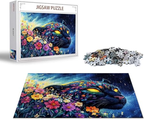 Puzzle Farbe Puzzle 6000 Teile Leopard Holzpuzzle Erwachsene, Premium Quality Klassische Wooden Lernspiel, Klassische Spaß Jigsaw Erwachsene, Challenging Game Jigsaws für Wohnkultur Geschenk x-1283 Puzzle Farbe Puzzle 6000 Teile Leopard Holzpuzzle Erwachsene, Premium Quality Klassische Wooden Lernspiel, Klassische Spaß Jigsaw Erwachsene, Challenging Game Jigsaws für Wohnkultur Geschenk x-1283 von Gmeignl