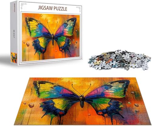 Puzzle Farbe Puzzle 6000 Teile Schmetterling Holzpuzzle Erwachsene, Premium Quality Klassische Wooden Lernspiel, Klassische Spaß Jigsaw Erwachsene, Challenging Jigsaws für Wohnkultur Geschenk x-1286 Puzzle Farbe Puzzle 6000 Teile Schmetterling Holzpuzzle Erwachsene, Premium Quality Klassische Wooden Lernspiel, Klassische Spaß Jigsaw Erwachsene, Challenging Jigsaws für Wohnkultur Geschenk x-1286 von Gmeignl