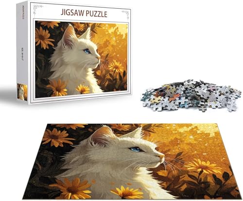 Puzzle Giraffe Puzzle 6000 Teile Tier Holzpuzzle Erwachsene, Premium Quality Klassische Wooden Lernspiel DIY Klassische Spaß Jigsaw Erwachsene, Challenging Game Jigsaws für Wohnkultur Geschenk x-1032 von Gmeignl