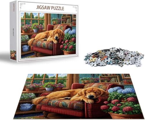 Puzzle Hund Puzzle 4000 Teile Blume Holzpuzzle Erwachsene, Premium Quality Klassische Wooden Lernspiel, DIY Klassische Spaß Jigsaw Erwachsene, Challenging Game Jigsaws für Wohnkultur Geschenk x-1452 Puzzle Hund Puzzle 4000 Teile Blume Holzpuzzle Erwachsene, Premium Quality Klassische Wooden Lernspiel, DIY Klassische Spaß Jigsaw Erwachsene, Challenging Game Jigsaws für Wohnkultur Geschenk x-1452 von Gmeignl