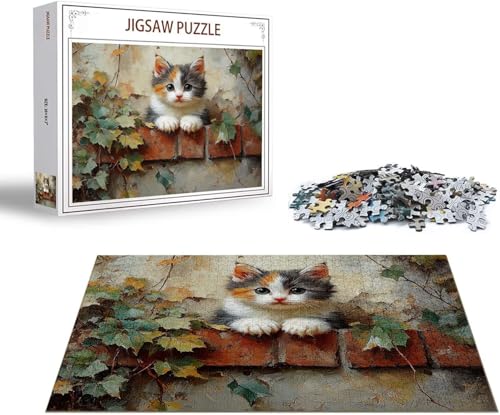Puzzle Hund Puzzle 4000 Teile Tier Holzpuzzle Erwachsene, Premium Quality Klassische Wooden Lernspiel, DIY Klassische Spaß Jigsaw Erwachsene, Challenging Game Jigsaws für Wohnkultur Geschenk x-318 von Gmeignl