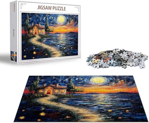 Puzzle Karikatur Puzzle 1000 Teile Landschaft Holzpuzzle Erwachsene, Premium Quality Klassische Wooden Lernspiel, Klassische Spaß Jigsaw Erwachsene, Challenging Jigsaws für Wohnkultur Geschenk x-660 Puzzle Karikatur Puzzle 1000 Teile Landschaft Holzpuzzle Erwachsene, Premium Quality Klassische Wooden Lernspiel, Klassische Spaß Jigsaw Erwachsene, Challenging Jigsaws für Wohnkultur Geschenk x-660 von Gmeignl