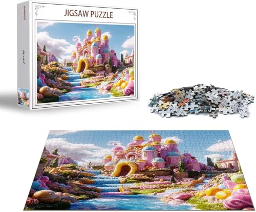 Puzzle Katze Puzzle 4000 Teile Tier Holzpuzzle Erwachsene, Premium Quality Klassische Wooden Lernspiel, DIY Klassische Spaß Jigsaw Erwachsene, Challenging Game Jigsaws für Wohnkultur Geschenk x-1197 von Gmeignl