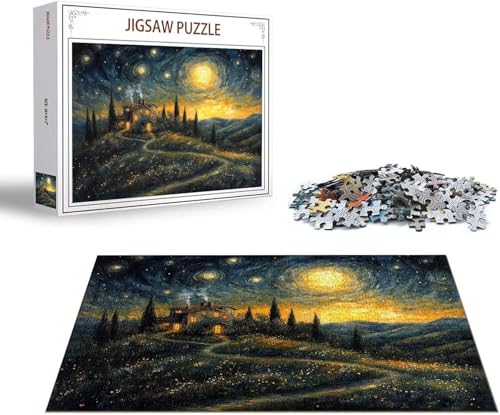 Puzzle Kleine Stadt Puzzle 6000 Teile Landschaft Holzpuzzle Erwachsene, Premium Quality Klassische Wooden Lernspiel, DIY Spaß Jigsaw Erwachsene, Challenging Game Jigsaws für Wohnkultur Geschenk x-489 Puzzle Kleine Stadt Puzzle 6000 Teile Landschaft Holzpuzzle Erwachsene, Premium Quality Klassische Wooden Lernspiel, DIY Spaß Jigsaw Erwachsene, Challenging Game Jigsaws für Wohnkultur Geschenk x-489 von Gmeignl