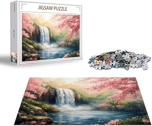 Puzzle Landschaft Puzzle 6000 Teile Blume Holzpuzzle Erwachsene, Premium Quality Klassische Wooden Lernspiel, DIY Klassische Spaß Jigsaw Erwachsene, Challenging Jigsaws für Wohnkultur Geschenk x-1207 von Gmeignl
