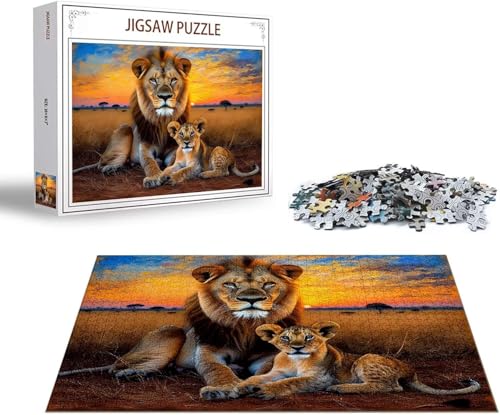 Puzzle Löwe Puzzle 2000 Teile Landschaft Holzpuzzle Erwachsene, Premium Quality Klassische Wooden Lernspiel, Klassische Spaß Jigsaw Erwachsene, Challenging Game Jigsaws für Wohnkultur Geschenk x-51 Puzzle Löwe Puzzle 2000 Teile Landschaft Holzpuzzle Erwachsene, Premium Quality Klassische Wooden Lernspiel, Klassische Spaß Jigsaw Erwachsene, Challenging Game Jigsaws für Wohnkultur Geschenk x-51 von Gmeignl