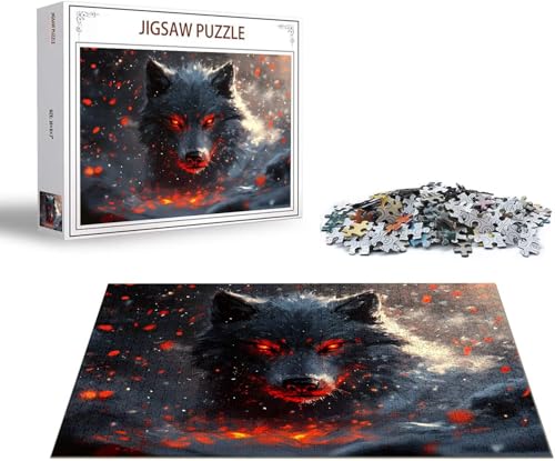Puzzle Magie Puzzle 6000 Teile Tier Holzpuzzle Erwachsene, Premium Quality Klassische Wooden Lernspiel, DIY Klassische Spaß Jigsaw Erwachsene, Challenging Game Jigsaws für Wohnkultur Geschenk x-1394 von Gmeignl