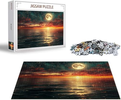 Puzzle Mond Puzzle 2000 Teile See Holzpuzzle Erwachsene, Premium Quality Klassische Wooden Lernspiel, DIY Klassische Spaß Jigsaw Erwachsene, Challenging Game Jigsaws für Wohnkultur Geschenk x-1389 Puzzle Mond Puzzle 2000 Teile See Holzpuzzle Erwachsene, Premium Quality Klassische Wooden Lernspiel, DIY Klassische Spaß Jigsaw Erwachsene, Challenging Game Jigsaws für Wohnkultur Geschenk x-1389 von Gmeignl
