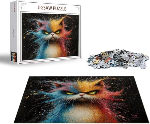 Puzzle Niedlich Puzzle 1000 Teile Tier Holzpuzzle Erwachsene, Premium Quality Klassische Wooden Lernspiel, Klassische Spaß Jigsaw Erwachsene, Challenging Game Jigsaws für Wohnkultur Geschenk x-1339 Puzzle Niedlich Puzzle 1000 Teile Tier Holzpuzzle Erwachsene, Premium Quality Klassische Wooden Lernspiel, Klassische Spaß Jigsaw Erwachsene, Challenging Game Jigsaws für Wohnkultur Geschenk x-1339 von Gmeignl
