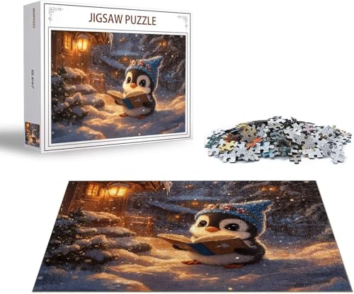 Puzzle Niedlich Puzzle 6000 Teile Pinguin Holzpuzzle Erwachsene, Premium Quality Klassische Wooden Lernspiel, DIY Klassische Spaß Jigsaw Erwachsene, Challenging Jigsaws für Wohnkultur Geschenk x-1131 Puzzle Niedlich Puzzle 6000 Teile Pinguin Holzpuzzle Erwachsene, Premium Quality Klassische Wooden Lernspiel, DIY Klassische Spaß Jigsaw Erwachsene, Challenging Jigsaws für Wohnkultur Geschenk x-1131 von Gmeignl