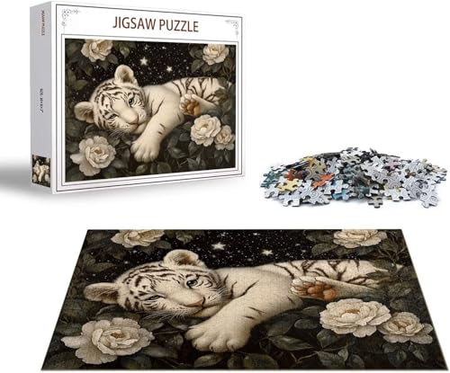 Puzzle Rose Puzzle 6000 Teile Blume Holzpuzzle Erwachsene, Premium Quality Klassische Wooden Lernspiel, DIY Klassische Spaß Jigsaw Erwachsene, Challenging Game Jigsaws für Wohnkultur Geschenk x-921 von Gmeignl