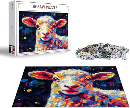 Puzzle Schaf Puzzle 4000 Teile Tier Holzpuzzle Erwachsene, Premium Quality Klassische Wooden Lernspiel, DIY Klassische Spaß Jigsaw Erwachsene, Challenging Game Jigsaws für Wohnkultur Geschenk x-1099 Puzzle Schaf Puzzle 4000 Teile Tier Holzpuzzle Erwachsene, Premium Quality Klassische Wooden Lernspiel, DIY Klassische Spaß Jigsaw Erwachsene, Challenging Game Jigsaws für Wohnkultur Geschenk x-1099 von Gmeignl