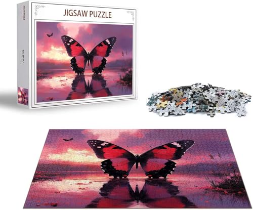 Puzzle Schmetterling Puzzle 1000 Teile Landschaft Holzpuzzle Erwachsene, Premium Quality Klassische Wooden Lernspiel, Klassische Spaß Jigsaw, Challenging Game Jigsaws für Wohnkultur Geschenk x-1571 Puzzle Schmetterling Puzzle 1000 Teile Landschaft Holzpuzzle Erwachsene, Premium Quality Klassische Wooden Lernspiel, Klassische Spaß Jigsaw, Challenging Game Jigsaws für Wohnkultur Geschenk x-1571 von Gmeignl