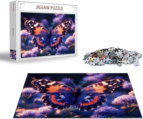 Puzzle Schmetterling Puzzle 2000 Teile Blume Holzpuzzle Erwachsene, Premium Quality Klassische Wooden Lernspiel, Klassische Spaß Jigsaw Erwachsene, Challenging Jigsaws für Wohnkultur Geschenk x-1516 Puzzle Schmetterling Puzzle 2000 Teile Blume Holzpuzzle Erwachsene, Premium Quality Klassische Wooden Lernspiel, Klassische Spaß Jigsaw Erwachsene, Challenging Jigsaws für Wohnkultur Geschenk x-1516 von Gmeignl