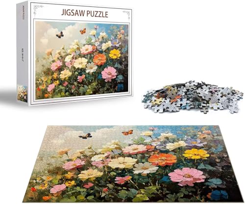 Puzzle Schmetterling Puzzle 4000 Teile Blume Holzpuzzle Erwachsene, Premium Quality Klassische Wooden Lernspiel, Klassische Spaß Jigsaw Erwachsene, Challenging Jigsaws für Wohnkultur Geschenk x-1416 Puzzle Schmetterling Puzzle 4000 Teile Blume Holzpuzzle Erwachsene, Premium Quality Klassische Wooden Lernspiel, Klassische Spaß Jigsaw Erwachsene, Challenging Jigsaws für Wohnkultur Geschenk x-1416 von Gmeignl