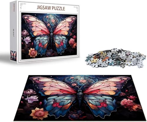 Puzzle Schmetterling Puzzle 4000 Teile Blume Holzpuzzle Erwachsene, Premium Quality Klassische Wooden Lernspiel, Klassische Spaß Jigsaw Erwachsene, Challenging Jigsaws für Wohnkultur Geschenk x-1443 Puzzle Schmetterling Puzzle 4000 Teile Blume Holzpuzzle Erwachsene, Premium Quality Klassische Wooden Lernspiel, Klassische Spaß Jigsaw Erwachsene, Challenging Jigsaws für Wohnkultur Geschenk x-1443 von Gmeignl