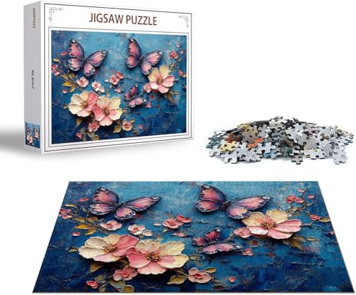 Puzzle Schmetterling Puzzle 4000 Teile Blume Holzpuzzle Erwachsene, Premium Quality Klassische Wooden Lernspiel, Klassische Spaß Jigsaw Erwachsene, Challenging Jigsaws für Wohnkultur Geschenk x-1540 Puzzle Schmetterling Puzzle 4000 Teile Blume Holzpuzzle Erwachsene, Premium Quality Klassische Wooden Lernspiel, Klassische Spaß Jigsaw Erwachsene, Challenging Jigsaws für Wohnkultur Geschenk x-1540 von Gmeignl