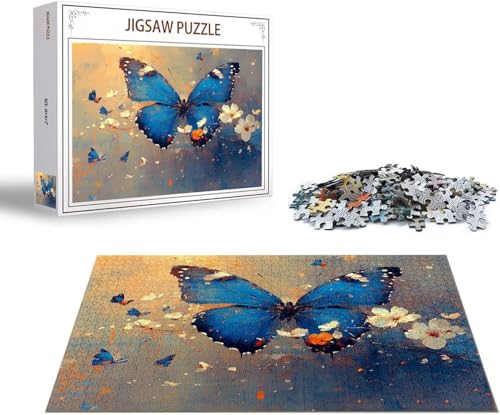 Puzzle Schmetterling Puzzle 6000 Teile Blume Holzpuzzle Erwachsene, Premium Quality Klassische Wooden Lernspiel, Klassische Spaß Jigsaw Erwachsene, Challenging Jigsaws für Wohnkultur Geschenk x-1618 Puzzle Schmetterling Puzzle 6000 Teile Blume Holzpuzzle Erwachsene, Premium Quality Klassische Wooden Lernspiel, Klassische Spaß Jigsaw Erwachsene, Challenging Jigsaws für Wohnkultur Geschenk x-1618 von Gmeignl