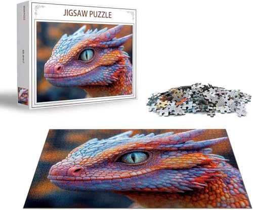 Puzzle Tier Puzzle 1000 Teile Drachen Holzpuzzle Erwachsene, Premium Quality Klassische Wooden Lernspiel DIY Klassische Spaß Jigsaw Erwachsene, Challenging Game Jigsaws für Wohnkultur Geschenk x-1496 Puzzle Tier Puzzle 1000 Teile Drachen Holzpuzzle Erwachsene, Premium Quality Klassische Wooden Lernspiel DIY Klassische Spaß Jigsaw Erwachsene, Challenging Game Jigsaws für Wohnkultur Geschenk x-1496 von Gmeignl