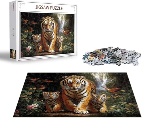 Puzzle Tier Puzzle 1000 Teile Tiger Holzpuzzle Erwachsene, Premium Quality Klassische Wooden Lernspiel, DIY Klassische Spaß Jigsaw Erwachsene, Challenging Game Jigsaws für Wohnkultur Geschenk x-1602 Puzzle Tier Puzzle 1000 Teile Tiger Holzpuzzle Erwachsene, Premium Quality Klassische Wooden Lernspiel, DIY Klassische Spaß Jigsaw Erwachsene, Challenging Game Jigsaws für Wohnkultur Geschenk x-1602 von Gmeignl