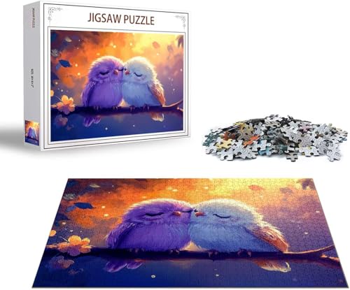 Puzzle Tier Puzzle 4000 Teile Niedlich Holzpuzzle Erwachsene, Premium Quality Klassische Wooden Lernspiel, Klassische Spaß Jigsaw Erwachsene, Challenging Game Jigsaws für Wohnkultur Geschenk x-1419 von Gmeignl