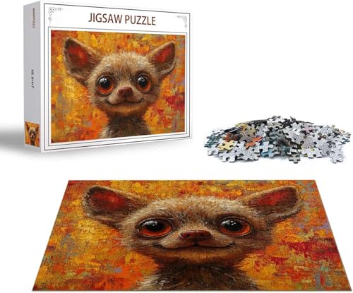 Puzzle Tier Puzzle 4000 Teile Retro Holzpuzzle Erwachsene, Premium Quality Klassische Wooden Lernspiel, DIY Klassische Spaß Jigsaw Erwachsene, Challenging Game Jigsaws für Wohnkultur Geschenk x-1307 von Gmeignl