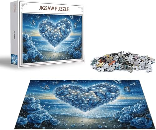 Puzzle Traum Puzzle 1000 Teile Zen Holzpuzzle Erwachsene, Premium Quality Klassische Wooden Lernspiel, DIY Klassische Spaß Jigsaw Erwachsene, Challenging Game Jigsaws für Wohnkultur Geschenk x-1014 von Gmeignl