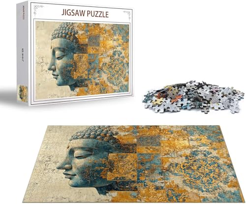 Puzzle Zen Puzzle 6000 Teile Retro Holzpuzzle Erwachsene, Premium Quality Klassische Wooden Lernspiel, DIY Klassische Spaß Jigsaw Erwachsene, Challenging Game Jigsaws für Wohnkultur Geschenk x-1013 von Gmeignl