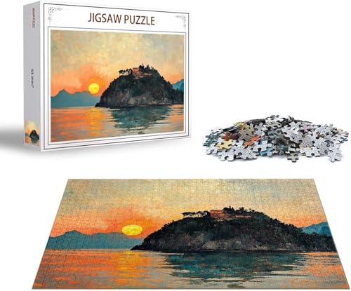 Puzzle Zwerg Puzzle 2000 Teile Farbe Holzpuzzle Erwachsene, Premium Quality Klassische Wooden Lernspiel, DIY Klassische Spaß Jigsaw Erwachsene, Challenging Game Jigsaws für Wohnkultur Geschenk x-1127 von Gmeignl
