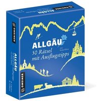 Allgäu - 50 Rätsel mit Ausflugstipps von Gmeiner Verlag