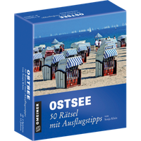 GMEINER VERLAG 206355 Ostsee - 50 Rätsel mit Ausflugtipps von Gmeiner Verlag