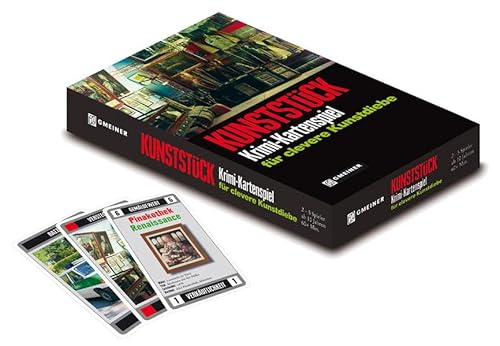 Hutter Trade Selection 77871 - Kunststück - Krimi-Kartenspiel für clevere Kunstdiebe (Gmeiner Verlag) von Gmeiner-Verlag