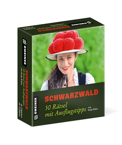 Gmeiner Verlag 50 Schwarzwaldrätsel Rätselspiel, Pink von Gmeiner Verlag