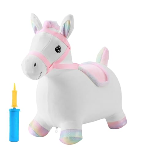 Aufblasbare Rebound-Kinder-Schauspielzeug-Plush-Reiten vom inneren und 2-5-Jährigen-Hopping-Stuhl, Geburtstagsgeschenk Baby Mädchen, Balance Training Aufblasbare Rebound-Kinder-Schauspielzeug-Plush-Reiten vom inneren und 2-5-Jährigen-Hopping-Stuhl, Geburtstagsgeschenk Baby Mädchen, Balance Training von Gmokluytw