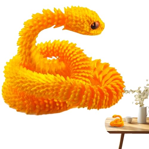 Gmokluytw Artikulierte 3D -Schlange - 3D -gedruckte Schlange | HOG -SANDEGE SCHWEGEL | Realistisches Modell mit flexiblen mobilen Gelenken | -Schreibtischdekoration | Geschenkidee für Tierliebhaber Gmokluytw Artikulierte 3D -Schlange - 3D -gedruckte Schlange | HOG -SANDEGE SCHWEGEL | Realistisches Modell mit flexiblen mobilen Gelenken | -Schreibtischdekoration | Geschenkidee für Tierliebhaber von Gmokluytw