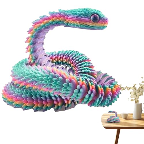 Gmokluytw Artikulierte 3D -Schlange - 3D -gedruckte Schlange | HOG -SANDEGE SCHWEGEL | Realistisches Modell mit flexiblen mobilen Gelenken | -Schreibtischdekoration | Geschenkidee für Tierliebhaber Gmokluytw Artikulierte 3D -Schlange - 3D -gedruckte Schlange | HOG -SANDEGE SCHWEGEL | Realistisches Modell mit flexiblen mobilen Gelenken | -Schreibtischdekoration | Geschenkidee für Tierliebhaber von Gmokluytw