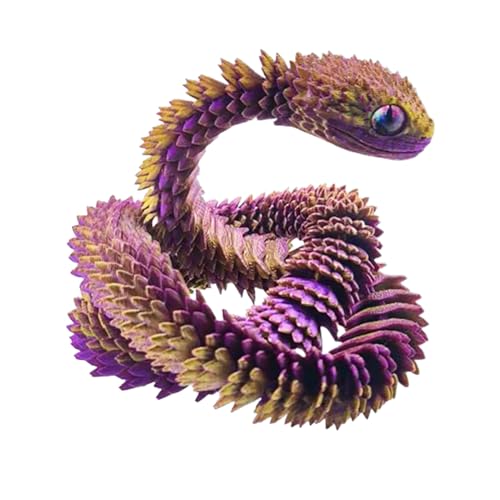Gmokluytw Artikulierte 3D -Schlange - 3D -gedruckte Schlange | HOG -SANDEGE SCHWEGEL | Realistisches Modell mit flexiblen mobilen Gelenken | -Schreibtischdekoration | Geschenkidee für Tierliebhaber Gmokluytw Artikulierte 3D -Schlange - 3D -gedruckte Schlange | HOG -SANDEGE SCHWEGEL | Realistisches Modell mit flexiblen mobilen Gelenken | -Schreibtischdekoration | Geschenkidee für Tierliebhaber von Gmokluytw