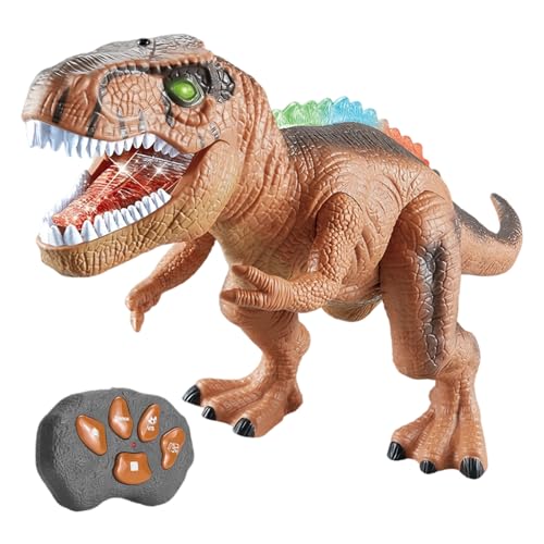 Gmokluytw Dinosaurier Spielzeug | RC Dinosaurier mit Licht, Sprüh und Brüllfunktion,RC Laufende Spielfigur Spielzeug für Kinder Mädchen Geburtstagspartys Gmokluytw Dinosaurier Spielzeug | RC Dinosaurier mit Licht, Sprüh und Brüllfunktion,RC Laufende Spielfigur Spielzeug für Kinder Mädchen Geburtstagspartys von Gmokluytw