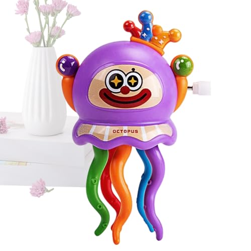 Gmokluytw Elektrischer Oktopus Spielzeug - Intelligenter Auto-Aktion Clown Oktopus - Aufziehspielzeug Für Mädchen Kindergarten Wohnzimmer Kinderzimmer Schule Reisen von Gmokluytw