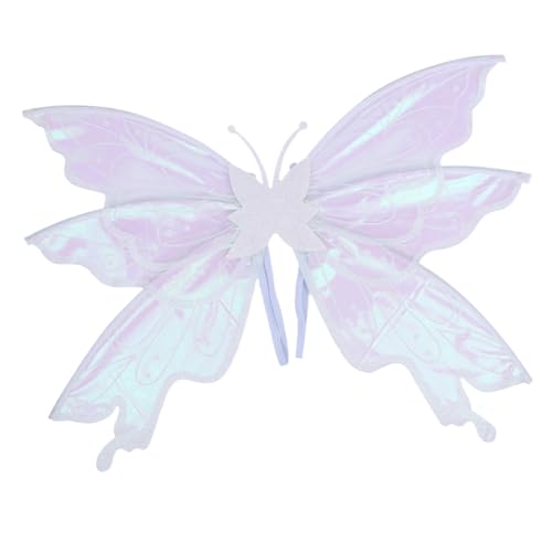 Gmokluytw Glitzernde Feenflügel,Funkelnde Feenflügel für Erwachsene - Feast Dressing Wings, für Erwachsene und Mädchen, Engels-Schmetterlingsflügel, Halloween-Cosplay-Partykostüm von Gmokluytw