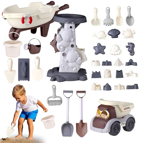Gmokluytw Kleines Sandspielzeug - Reisespielzeug Sand - Draußenspiel für Kinder ab 3 Jahren Garten Schwimmbad von Gmokluytw