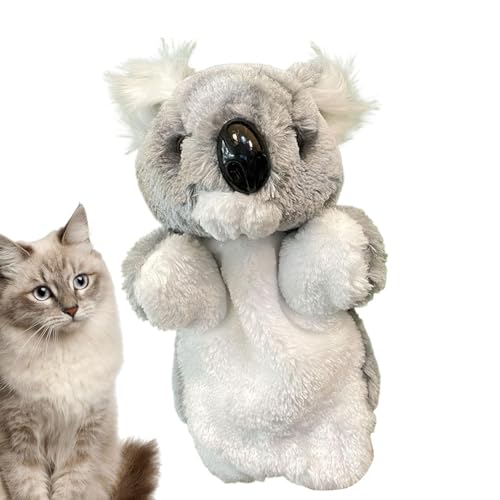 Gmokluytw Koala Puppe, Koala Handpuppe - Cats Puppet Wrestler - Interaktives Wrestling -Spielzeug für Langeweile Plüsch Tiertraining Koala für Kätzchen Gmokluytw Koala Puppe, Koala Handpuppe - Cats Puppet Wrestler - Interaktives Wrestling -Spielzeug für Langeweile Plüsch Tiertraining Koala für Kätzchen von Gmokluytw