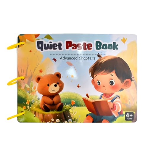 Gmokluytw Lernaufkleberbuch, Early Learning Sticker Book | Sensorisches Spielzeug Animal Sticker Book Vorschulaktivität,Pädagogische Kinderhandwerk interaktives Kinderspielzeug für und Mädchen über 4 von Gmokluytw